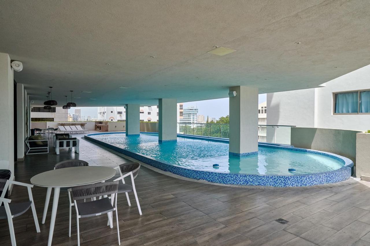 Escape Apartments, Balcony, Pool, Gym & Spa In La Julia Santo Domingo Luaran gambar